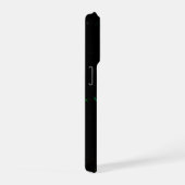 先輩ゲーマーに敬意を ギャングコントロール レトロ風 iPhoneケース (右側面)