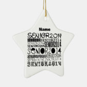 先輩2014年の- (個人化して下さい) -バックミラーOrna セラミックオーナメント (右)