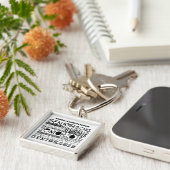 先輩2015年のKeychain (個人化して下さい) キーホルダー (側面)