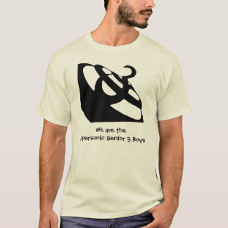 先輩3の男の子のワイシャツ Tシャツ