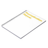 先送りプランナー手帳 ノートブック (左側)