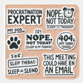 先送りプロマックスザ究極のステッおもしろいカー スクエアシール (正面)