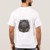 先頭に立つ Tシャツ (裏面)