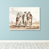 先頭のドル キャンバスプリント (インサイチュ (ウッドフロア))