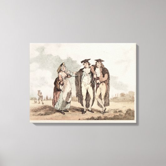 先頭のドル キャンバスプリント (正面)