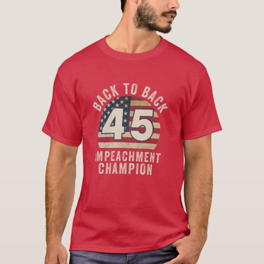 先頭へ戻る背中の弾劾champ、先頭へ戻る背中の弾劾 tシャツ (正面)