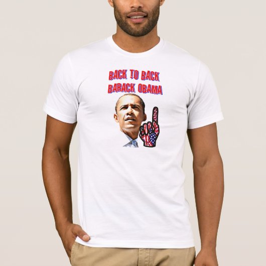 先頭へ戻る,オバマ大統領バラク_ Tシャツ (正面)