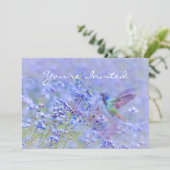 先頭へ戻る,ハミングバードイヤー誕生日招待状 招待状 (スタンド正面)