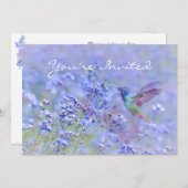 先頭へ戻る,ハミングバードイヤー誕生日招待状 招待状 (正面/裏面)