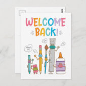 先頭へ戻る(縦) – はがき (正面/裏面)