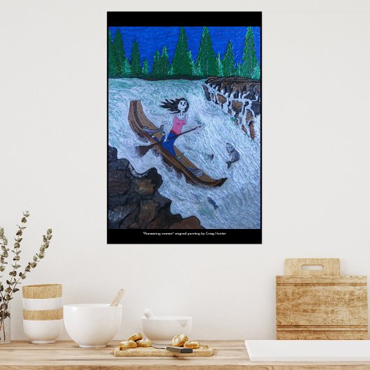 先駆的な女性 ポスター (キッチン)