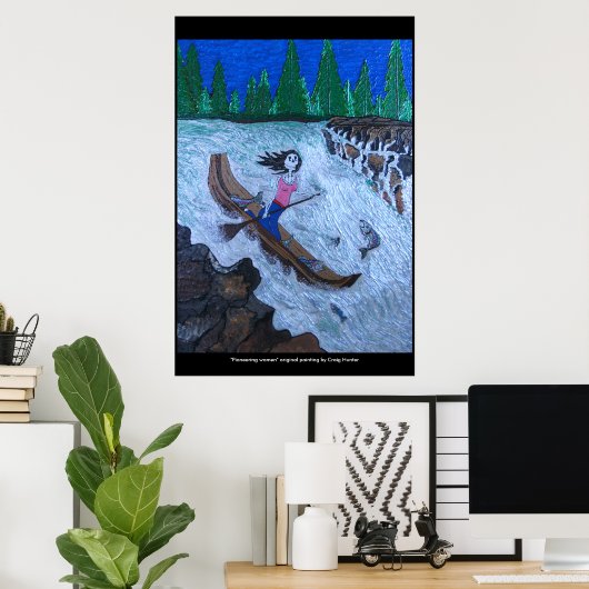 先駆的な女性 ポスター (ホームオフィス)