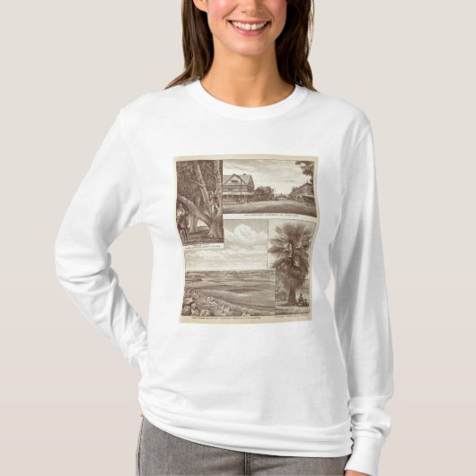 先駆的土地Co地域、Porterville Tシャツ (正面)