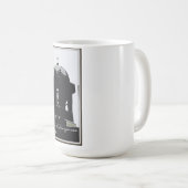 先駆的裁判所のコーヒー・マグ コーヒーマグカップ (正面右)