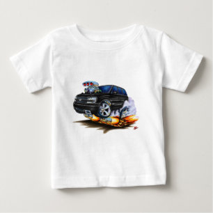 先駆者SSの黒いトラック ベビーTシャツ