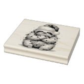 光いけなに絡まる波浪 ラバースタンプ (スタンプ)