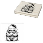 光いけなに絡まる波浪 ラバースタンプ (押印)