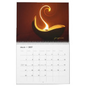 光がある所に希望がある カレンダー (3月 2027)