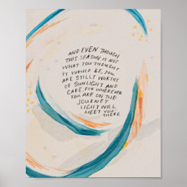 「光が君を迎える…」 ポスター