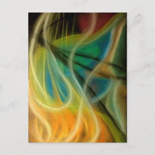 光が当たった ポストカード (正面)