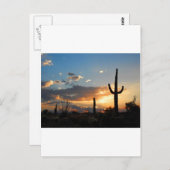 光が燃える炎の中で消える ポストカード (正面/裏面)