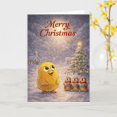 光が生まれる カード (黄色い花)