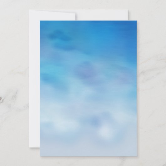 光っているエッフェル塔の第21誕生日の招待の青 招待状 (裏面)