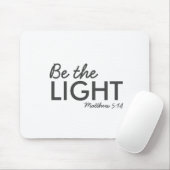 光である | Matthew 5:14 Bible Verse Christian マウスパッド (マウス)