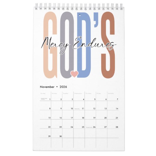 光であれ、愛であれインスパイア意欲を起こであれ救済ば、希望であれ カレンダー (11月 2026)