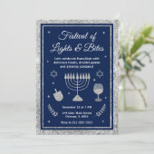 光とおつまみの祭典 ハヌカパーティー 招待状 (スタンド正面)