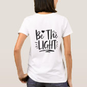 光となり 認めるTシャツ Tシャツ (裏面)