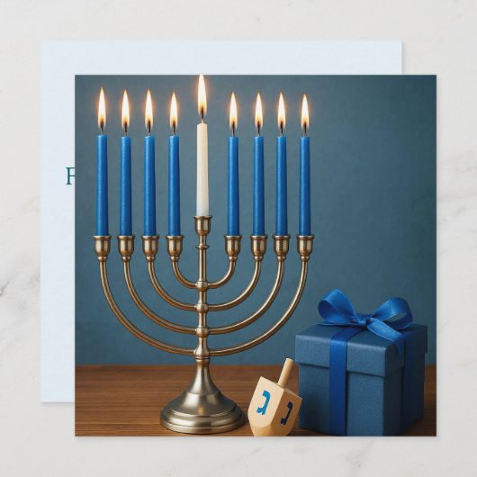 光と喜びの祭典 招待状 (正面/裏面)