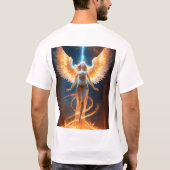 光と天使の炎 Tシャツ (裏面)