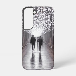 光と影とシンメトリー - セピア SAMSUNG GALAXY S22ケース