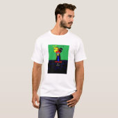 光と影の無限の踊り Tシャツ (正面フル)