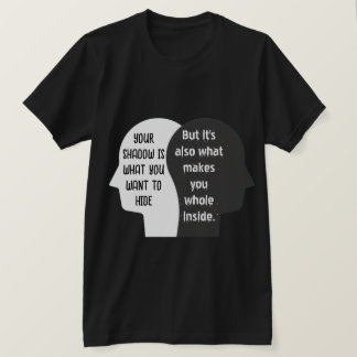 光と影の自分Tシャツデザイン Tシャツ