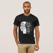 光と影の自分Tシャツデザイン Tシャツ (正面フル)