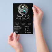 光と影 ｜ 陰陽 チラシ (ハンドル)