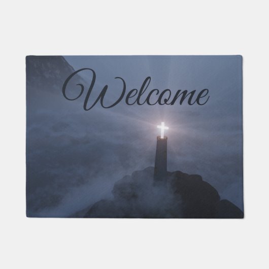 光と救いの形式 ドアマット (正面)