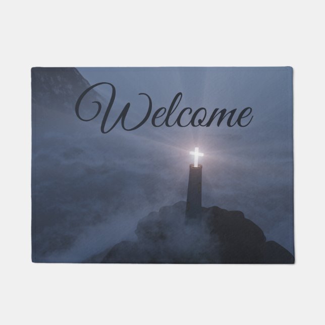 光と救いの形式 ドアマット (正面)