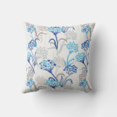 光と空気あじさい花柄 クッション (裏面)