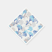 光と空気あじさい花柄 スタンダードカクテルナプキン (角)