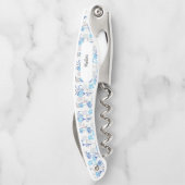 光と空気あじさい花柄 ソムリエナイフ (裏面)