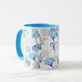 光と空気あじさい花柄 マグカップ (正面左)