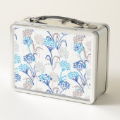 光と空気あじさい花柄 メタルランチボックス (裏面)