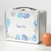 光と空気あじさい花柄 メタルランチボックス (インサイチュ)