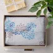 光と空気あじさい花柄 薄葉紙 (ギフト)