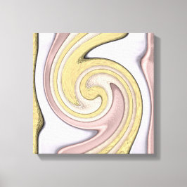 光と金属のパターン、芸術 キャンバスプリント