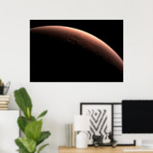 光と闇の火星の一部。 ポスター (ホームオフィス)