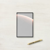 光と闇の火星の一部。 ポストイット (デスク上)